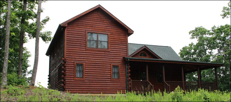 Professional Log Home Borate Application  Lyon County, Kentucky